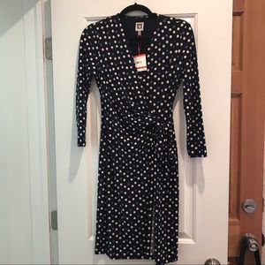 NWT Anne Klein wrap dress 3/4 Sleeves